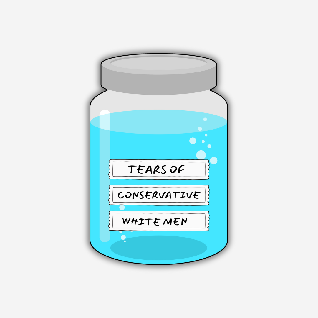 Tears of Conservative White Men Vinyl Sticker - PRE-ORDER
