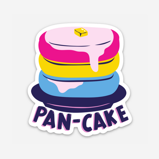 Pan-cake Vinyl Sticker