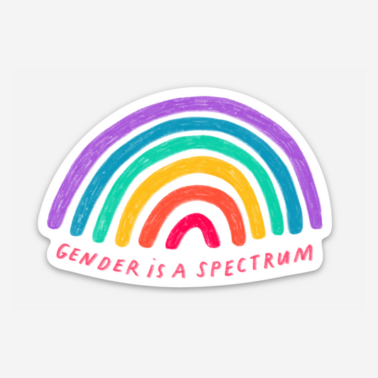 Gender is a Spectrum Vinyl Sticker