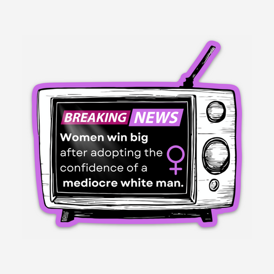 Breaking News Vinyl Sticker