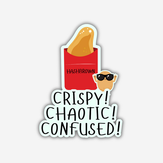 HASH BROWN Vinyl Sticker - PRE-ORDER